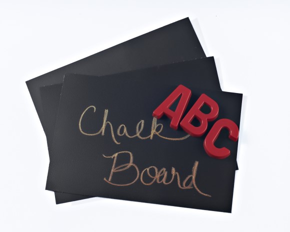 Black Dry Erase Chalkboard Magnet Sheet